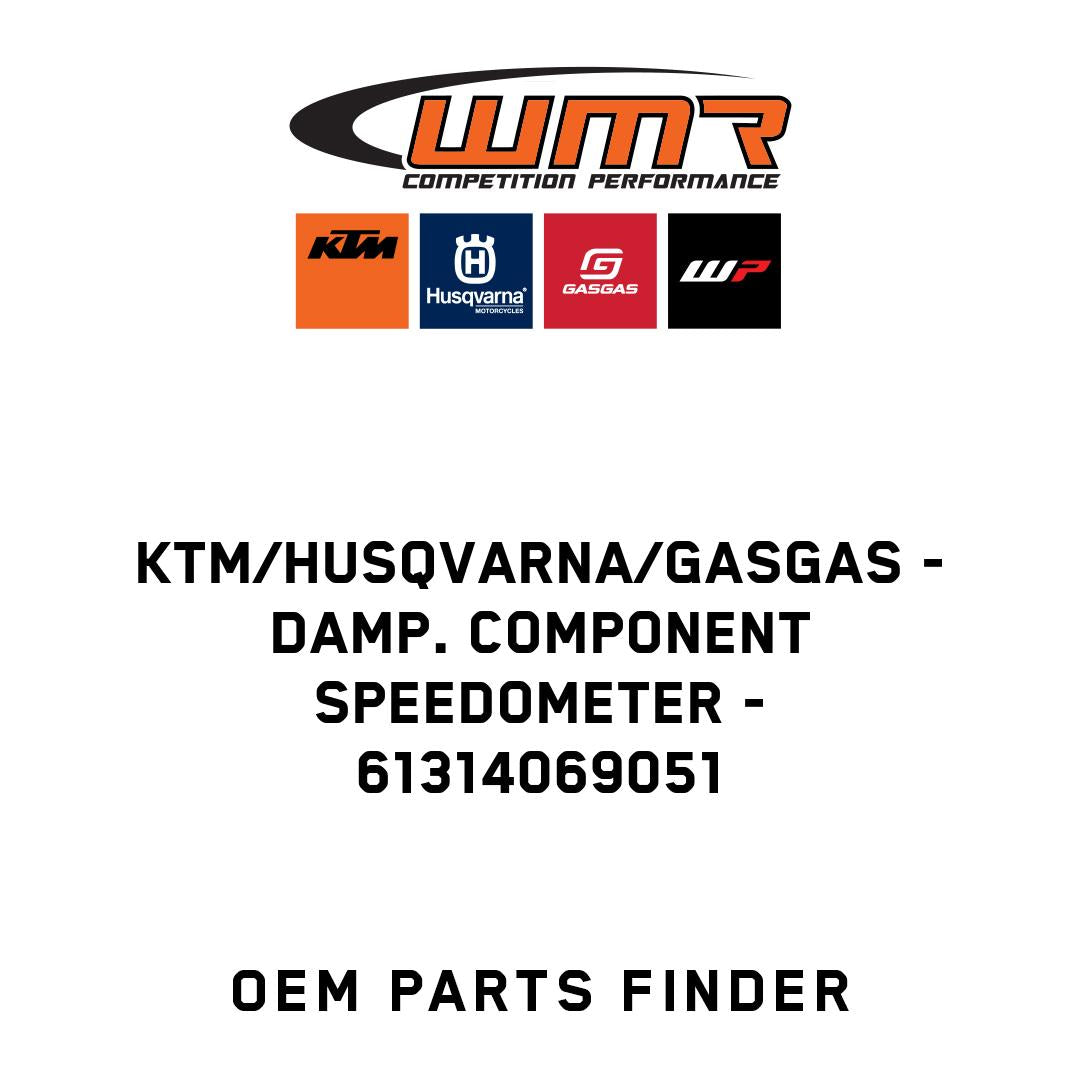 Damp. component speedometer