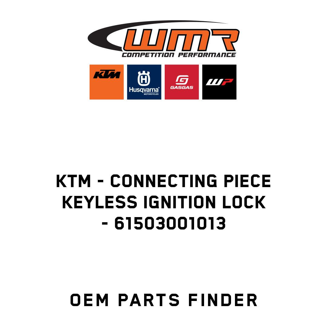Connecting piece keyless ignition lock