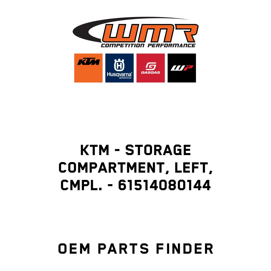 Storage compartment, left, cmpl.