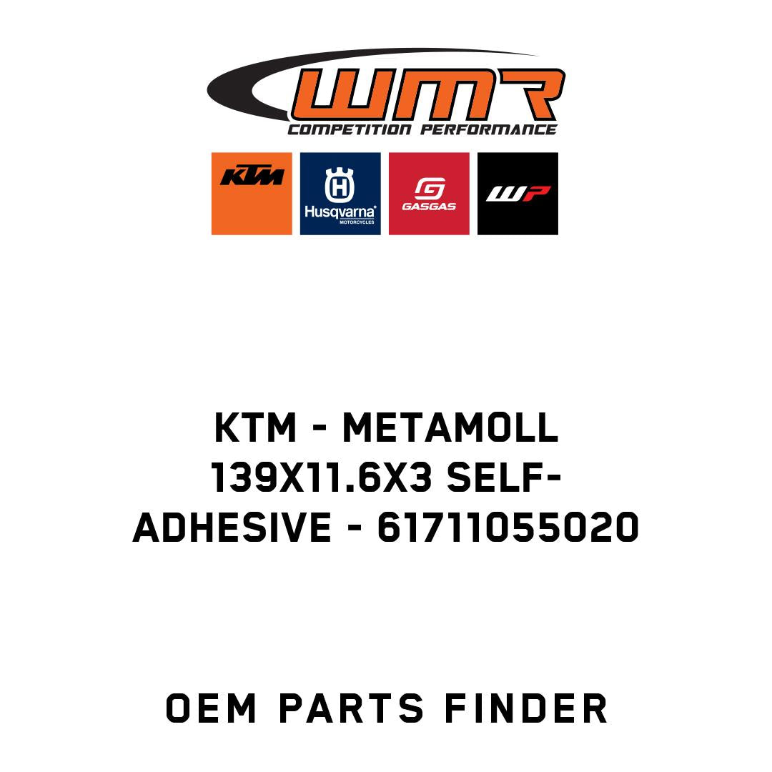 Metamoll 139x11.6x3 self-adhesive