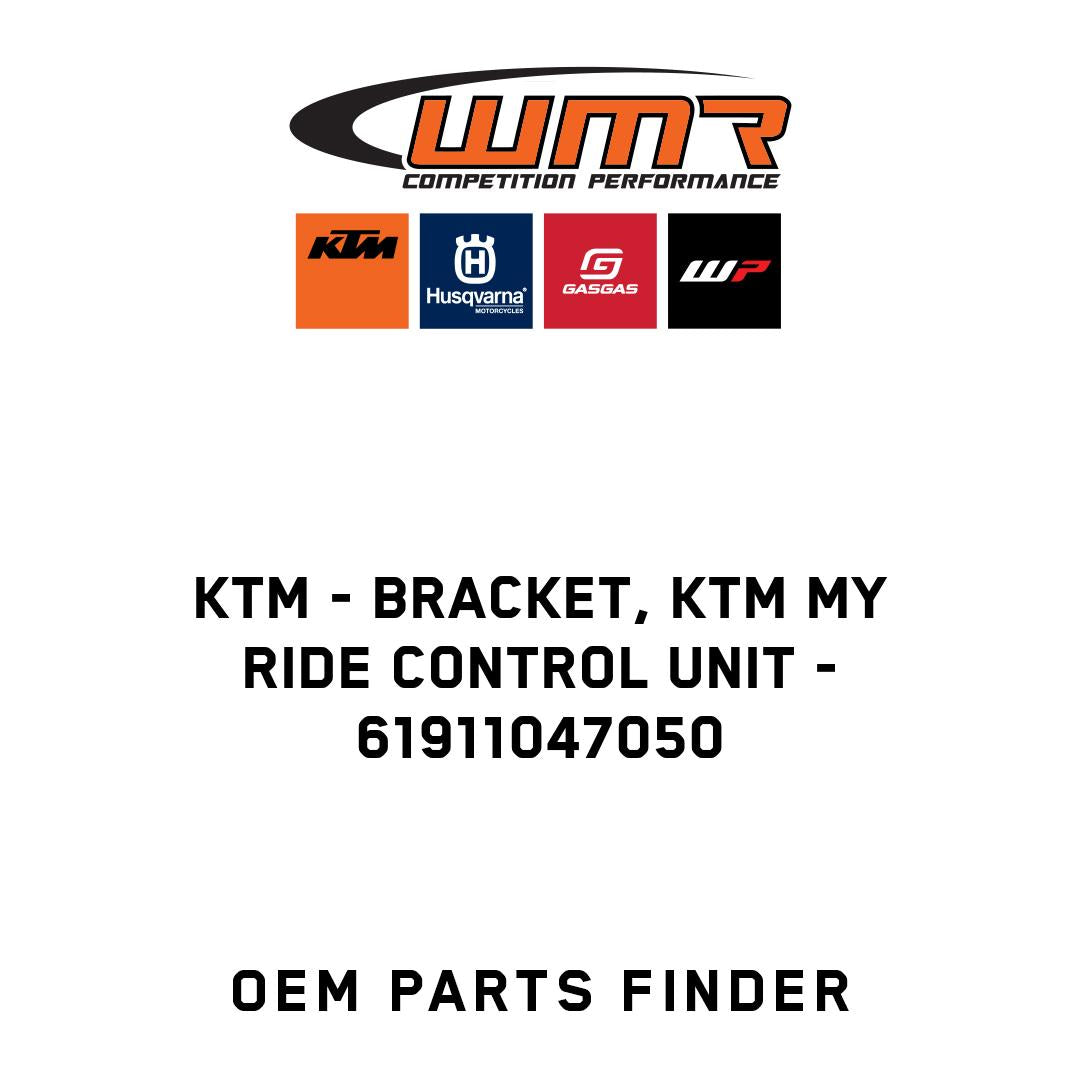 Bracket, KTM MY RIDE control unit