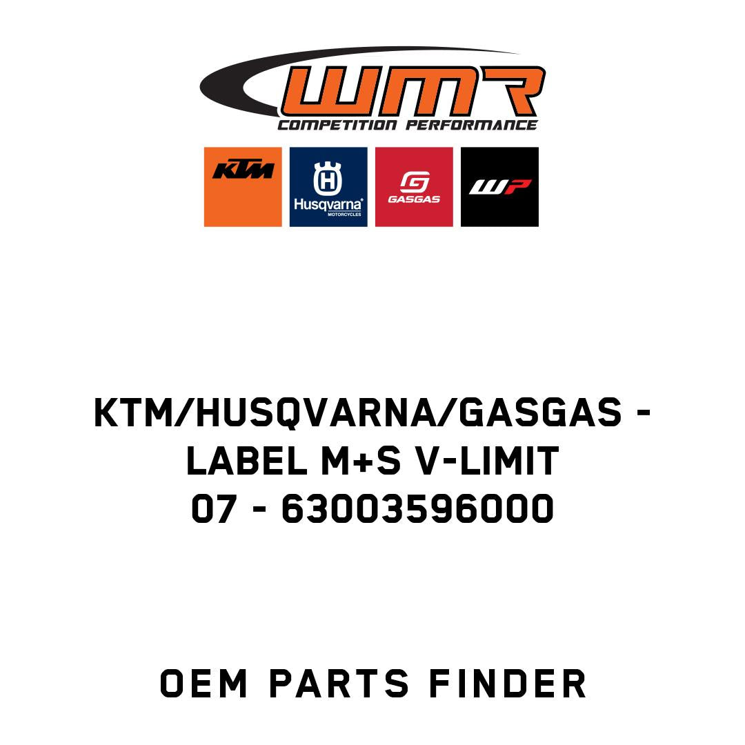 LABEL M+S V-LIMIT           07