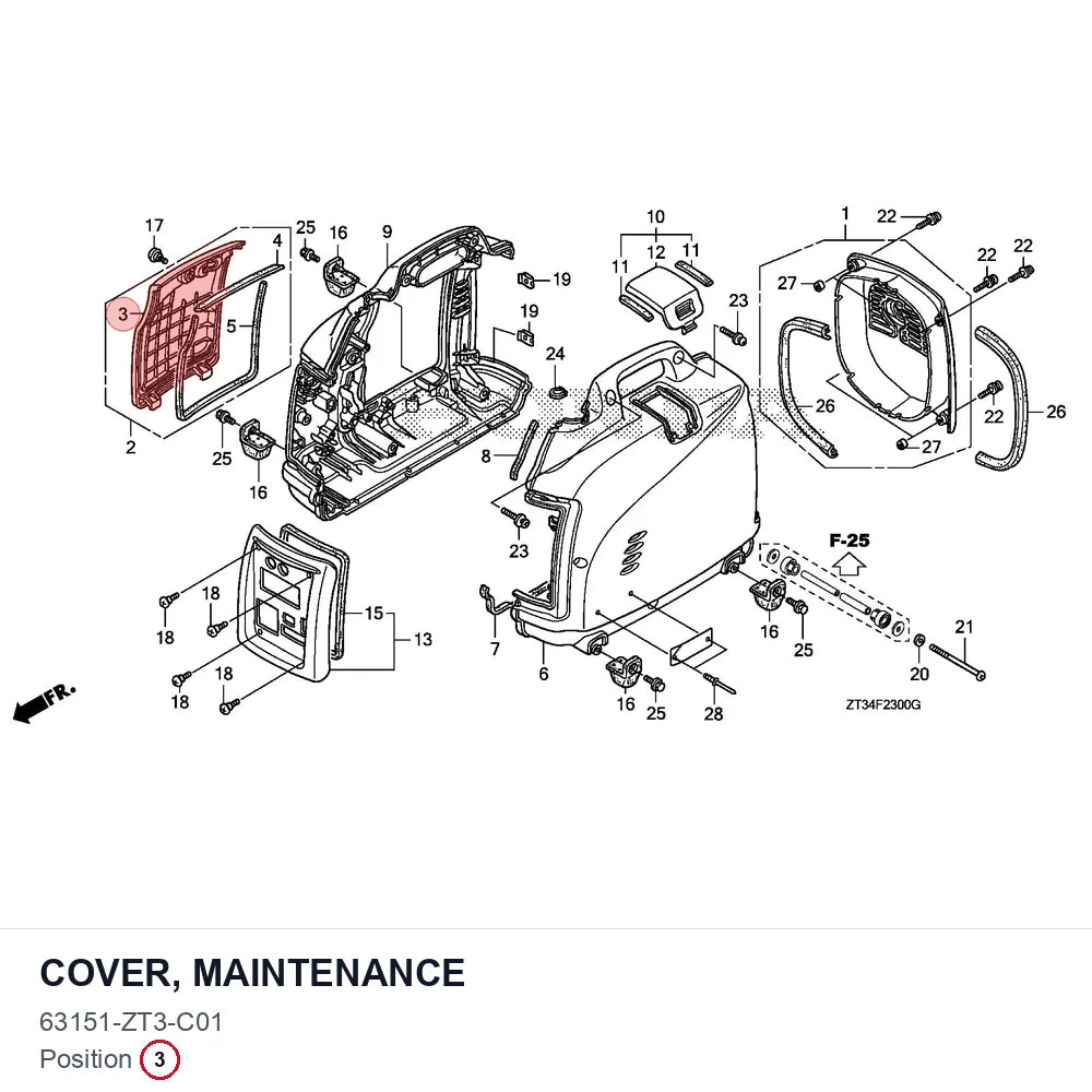 COVER, MAINTENANCE