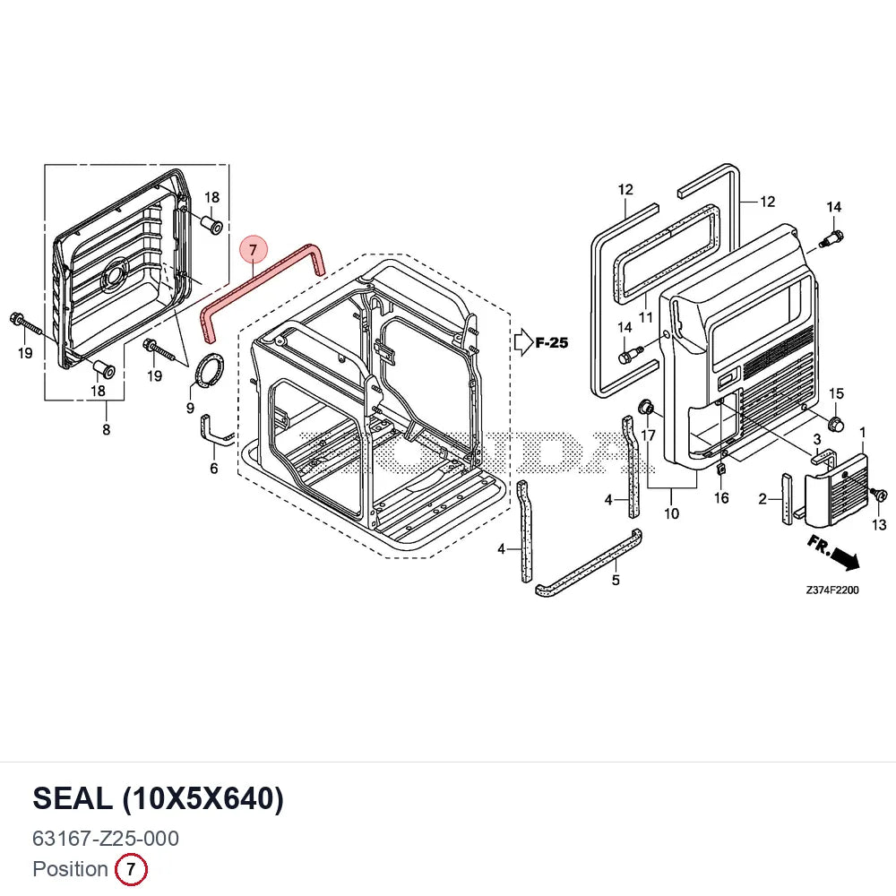SEAL (10X5X640)