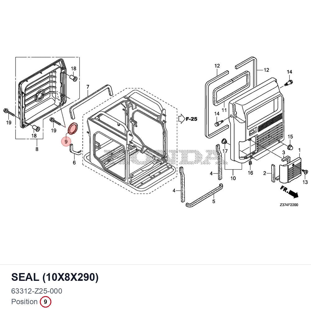 SEAL (10X8X290)