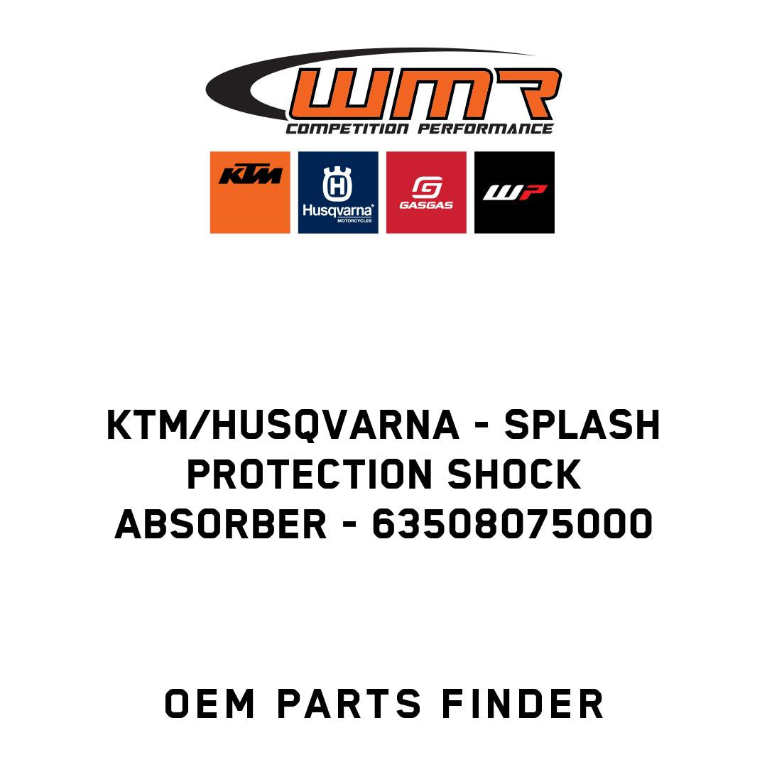 Splash protection shock absorber
