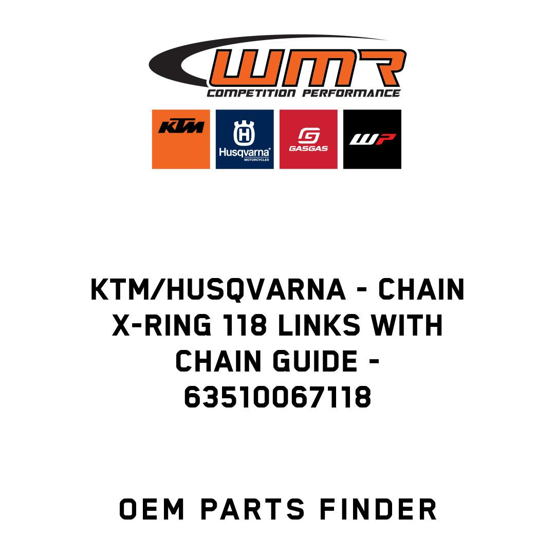 chain X-Ring 118 links with chain guide