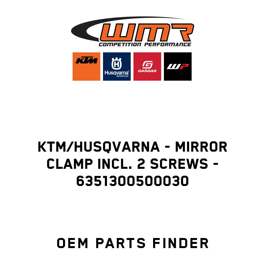 mirror clamp incl. 2 screws