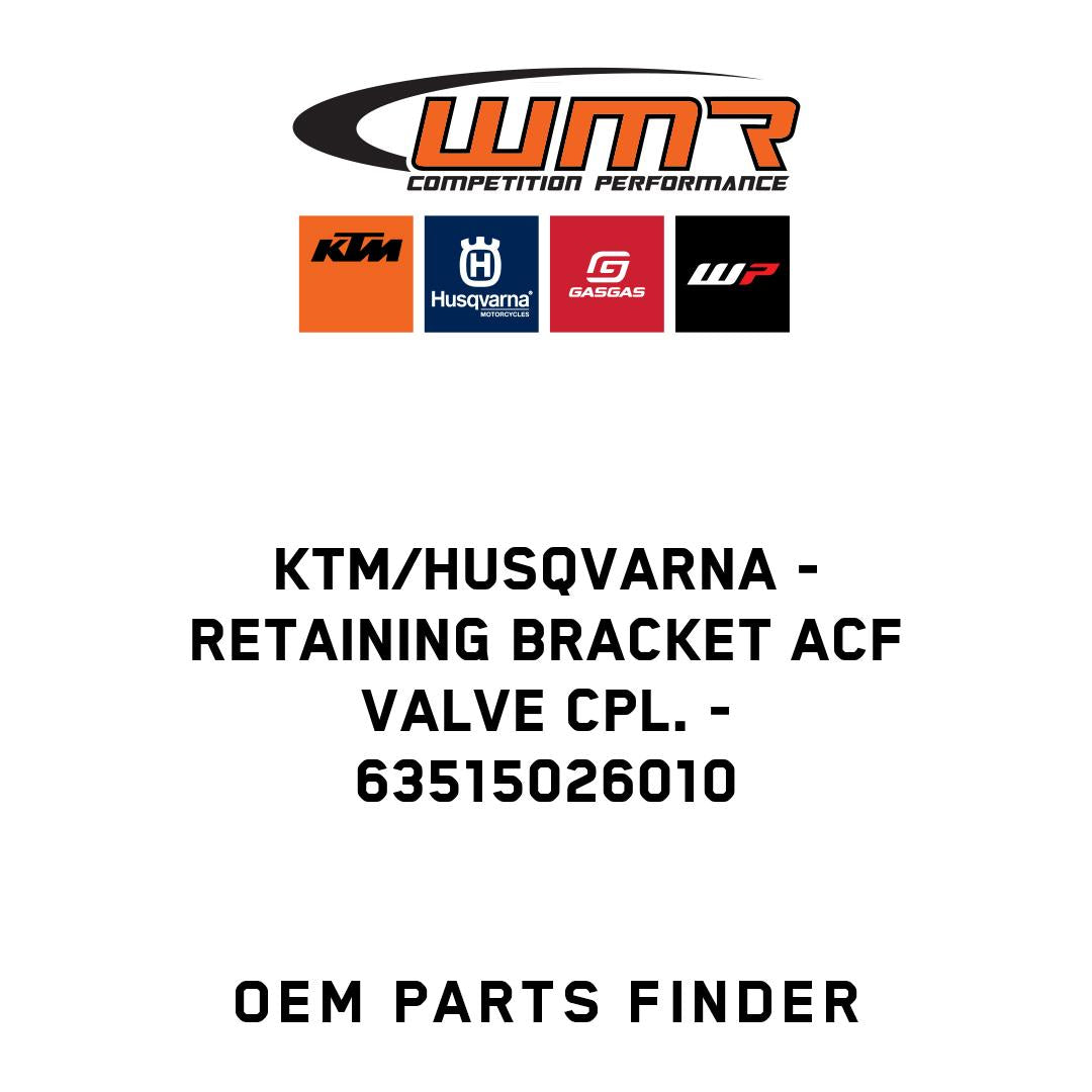 Retaining bracket ACF valve cpl.