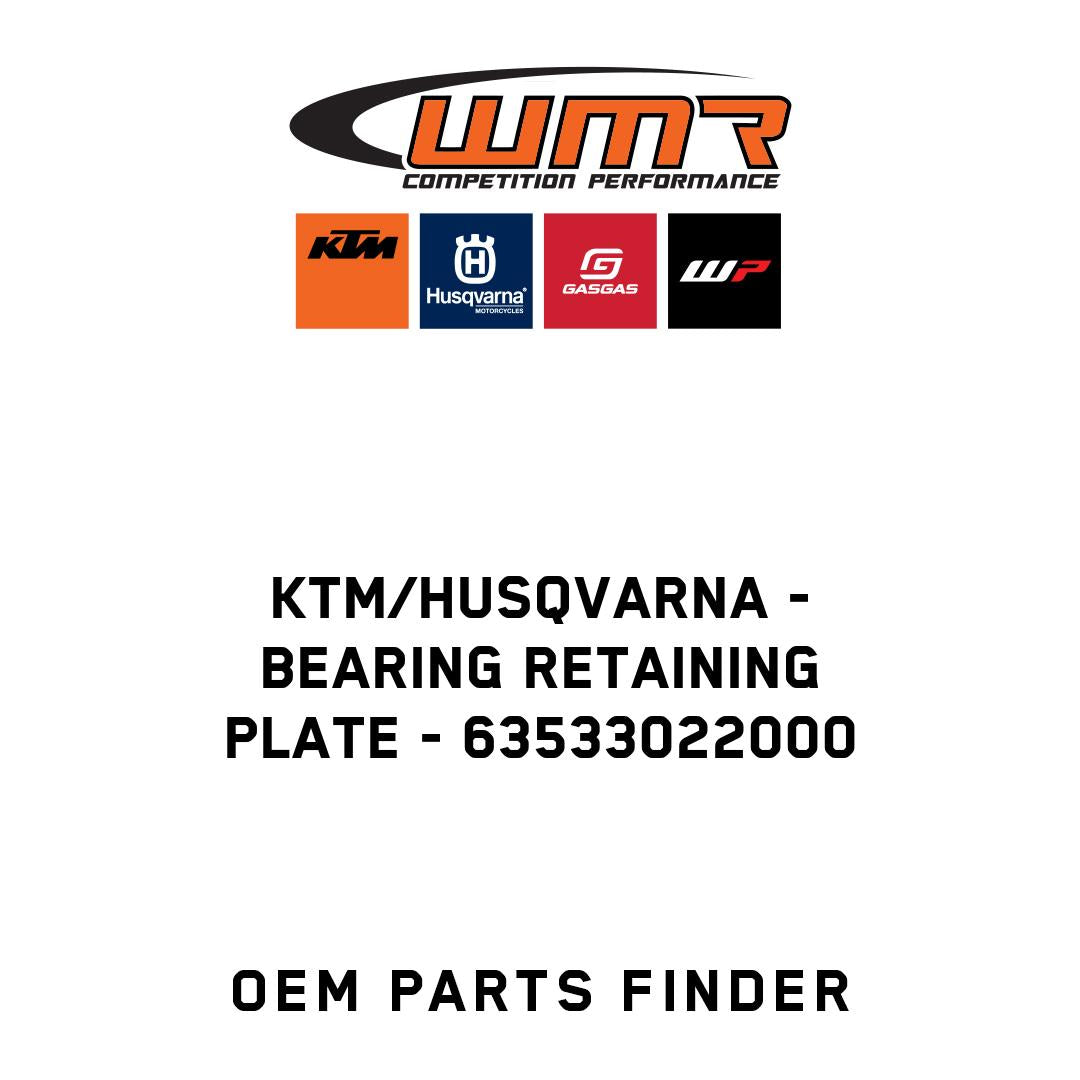 bearing retaining plate