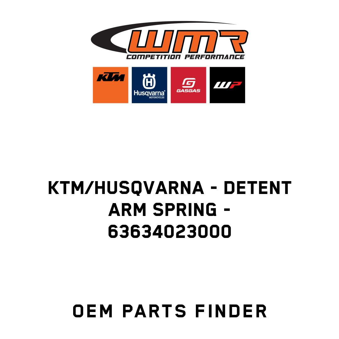 Detent arm spring