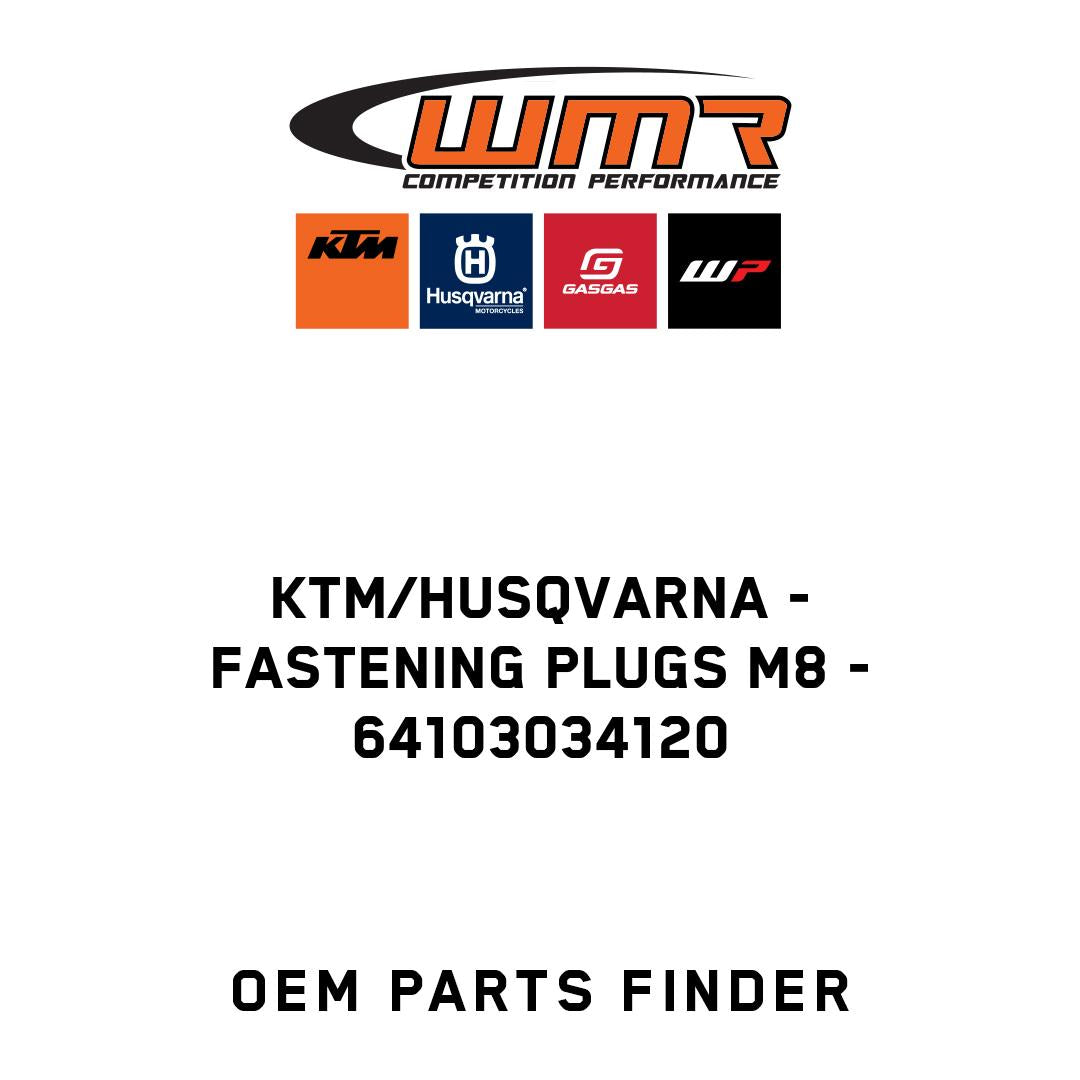 Fastening plugs M8