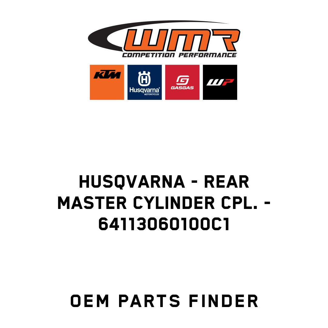 Rear master cylinder cpl.