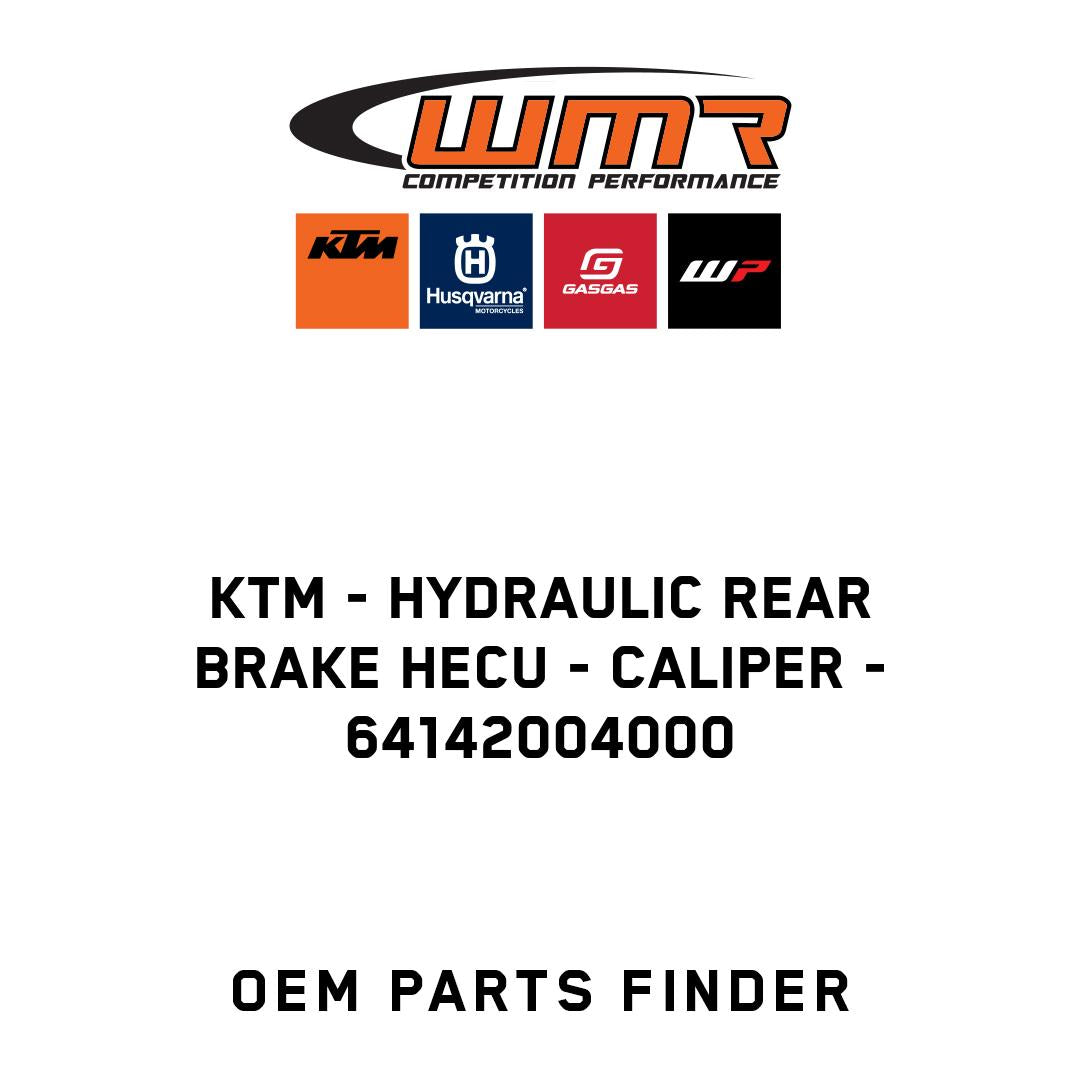 Hydraulic Rear Brake Hecu - Caliper