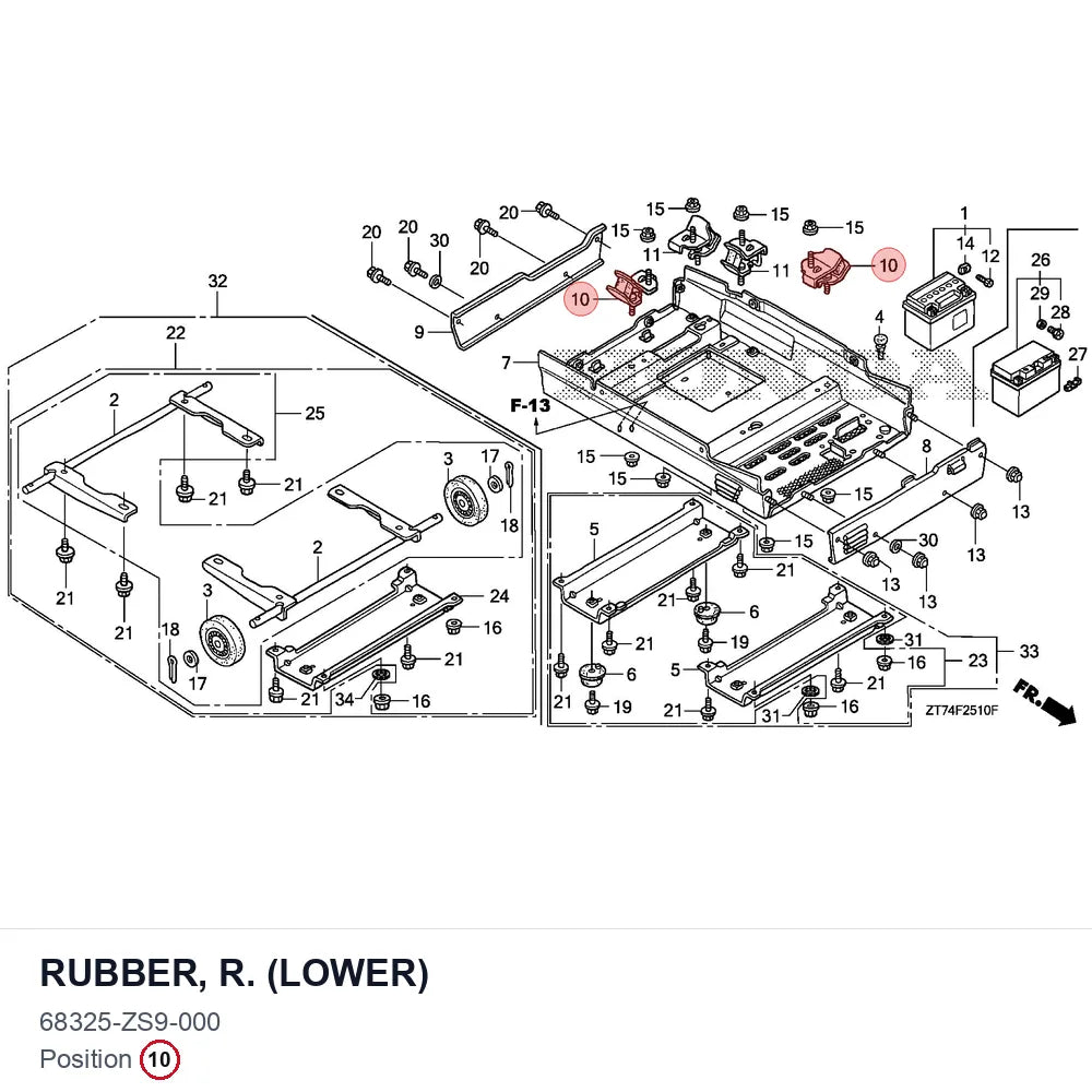 RUBBER, R. (LOWER)