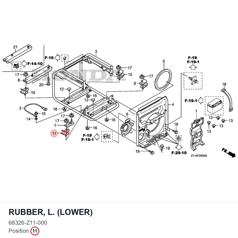 RUBBER, L. (LOWER)