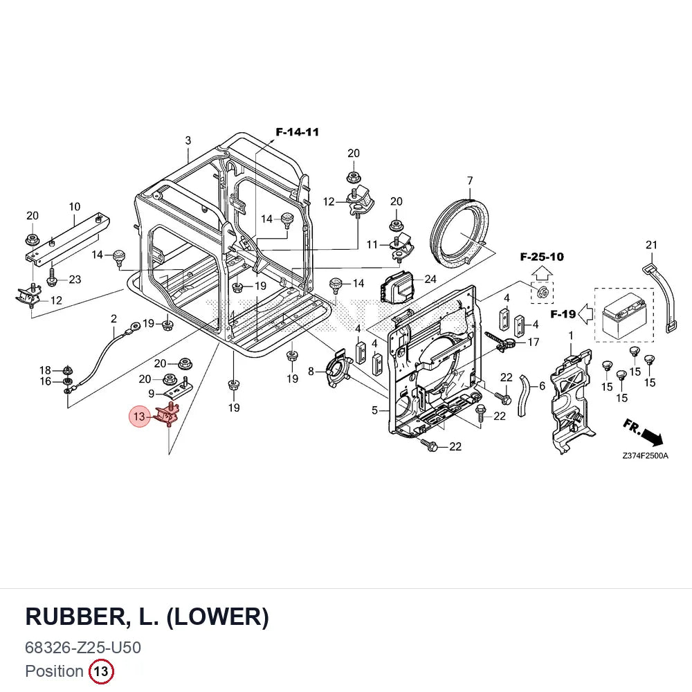 RUBBER, L. (LOWER)