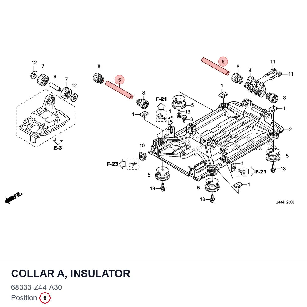 COLLAR A, INSULATOR