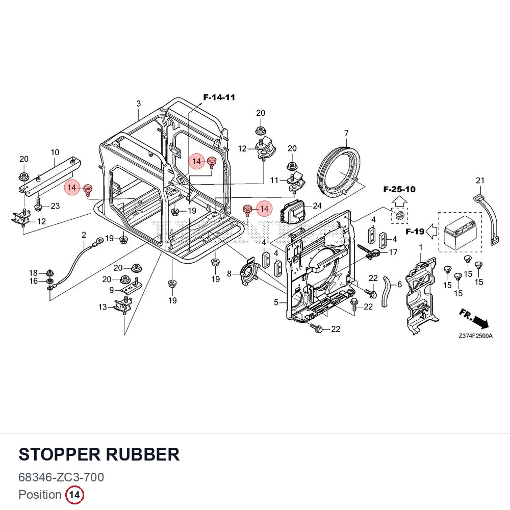 STOPPER RUBBER