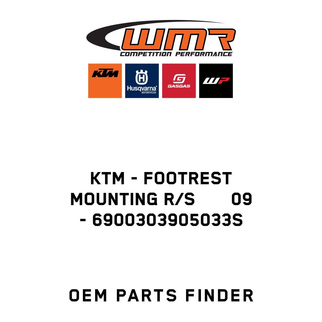 FOOTREST MOUNTING R/S       09