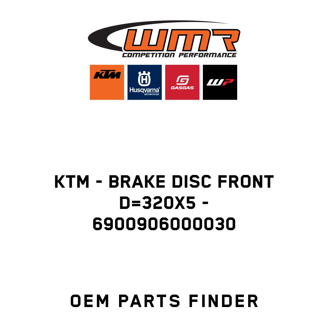 BRAKE DISC FRONT  D=320X5