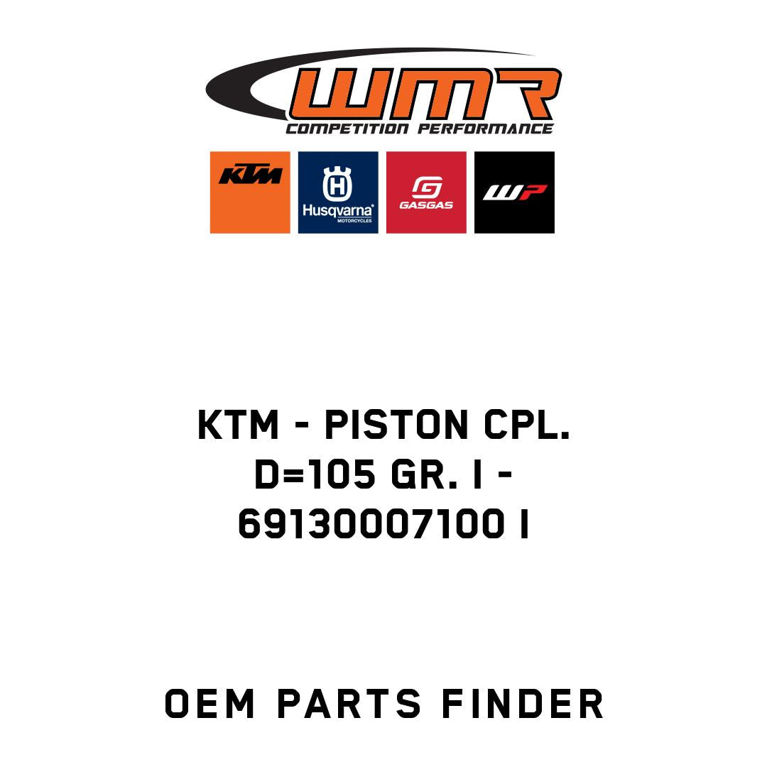 PISTON CPL. D=105 GR. I