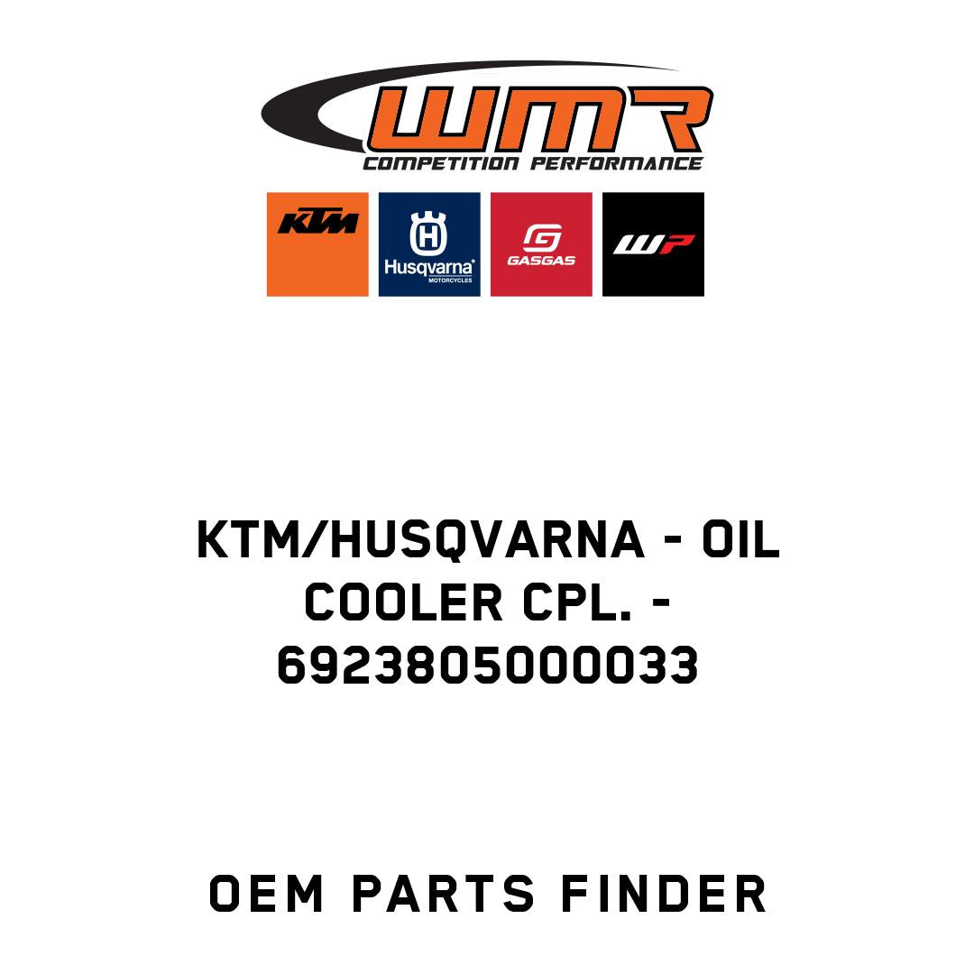 OIL COOLER CPL.