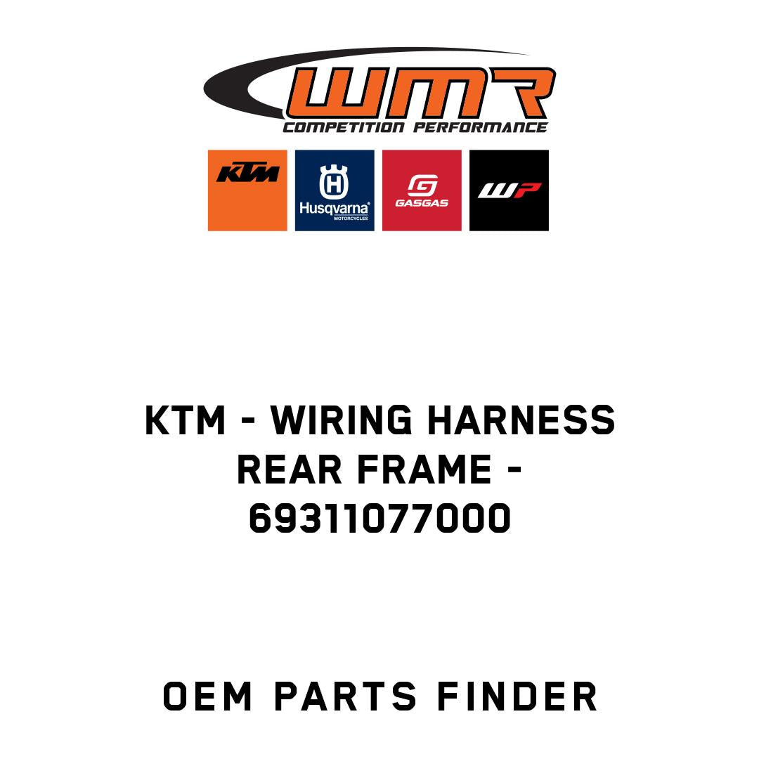 WIRING HARNESS REAR FRAME