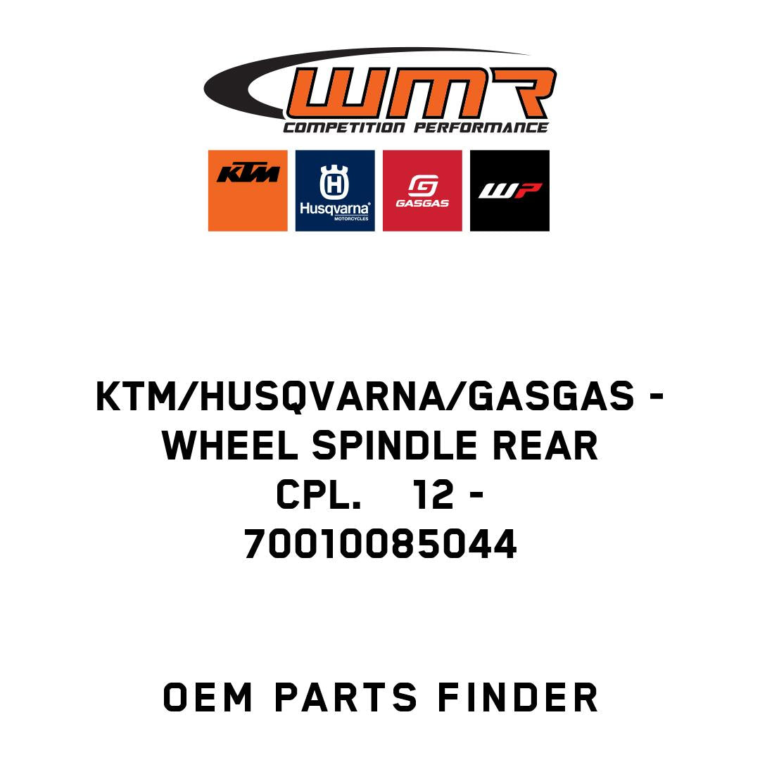 WHEEL SPINDLE REAR  CPL.    12
