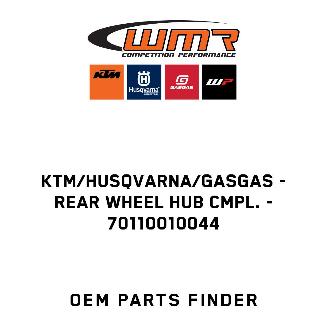 Rear wheel hub cmpl.