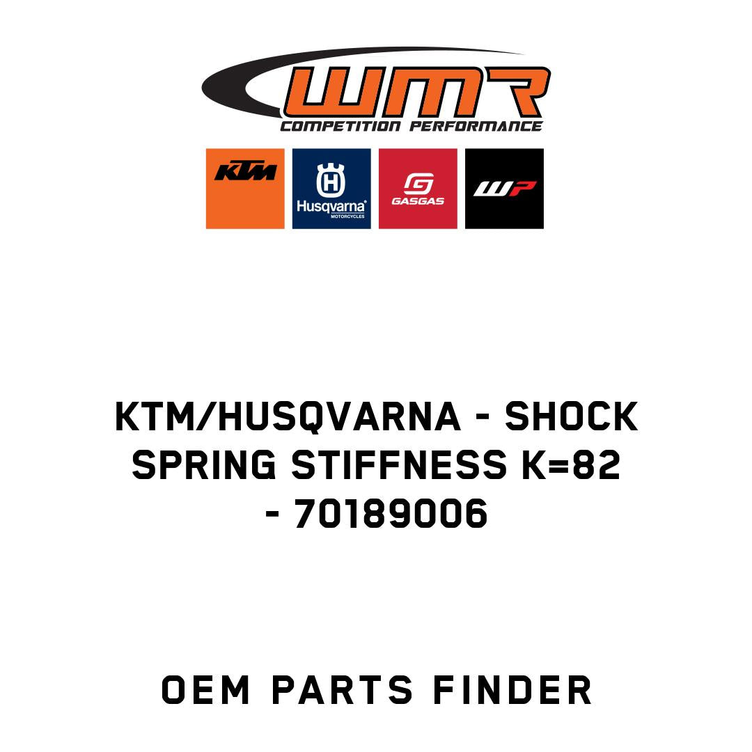 SHOCK SPRING STIFFNESS K=82
