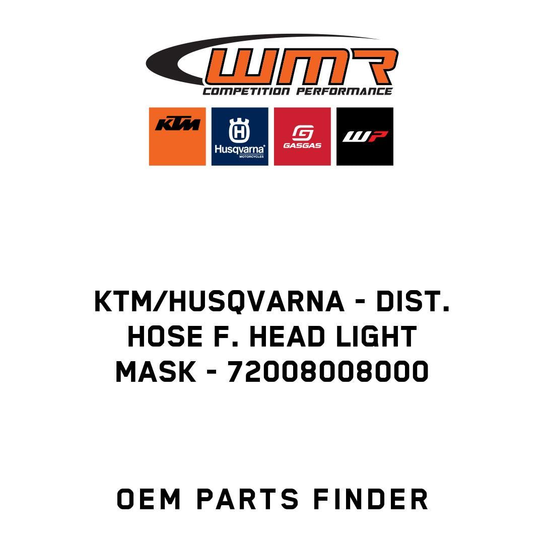 DIST. HOSE F. HEAD LIGHT MASK