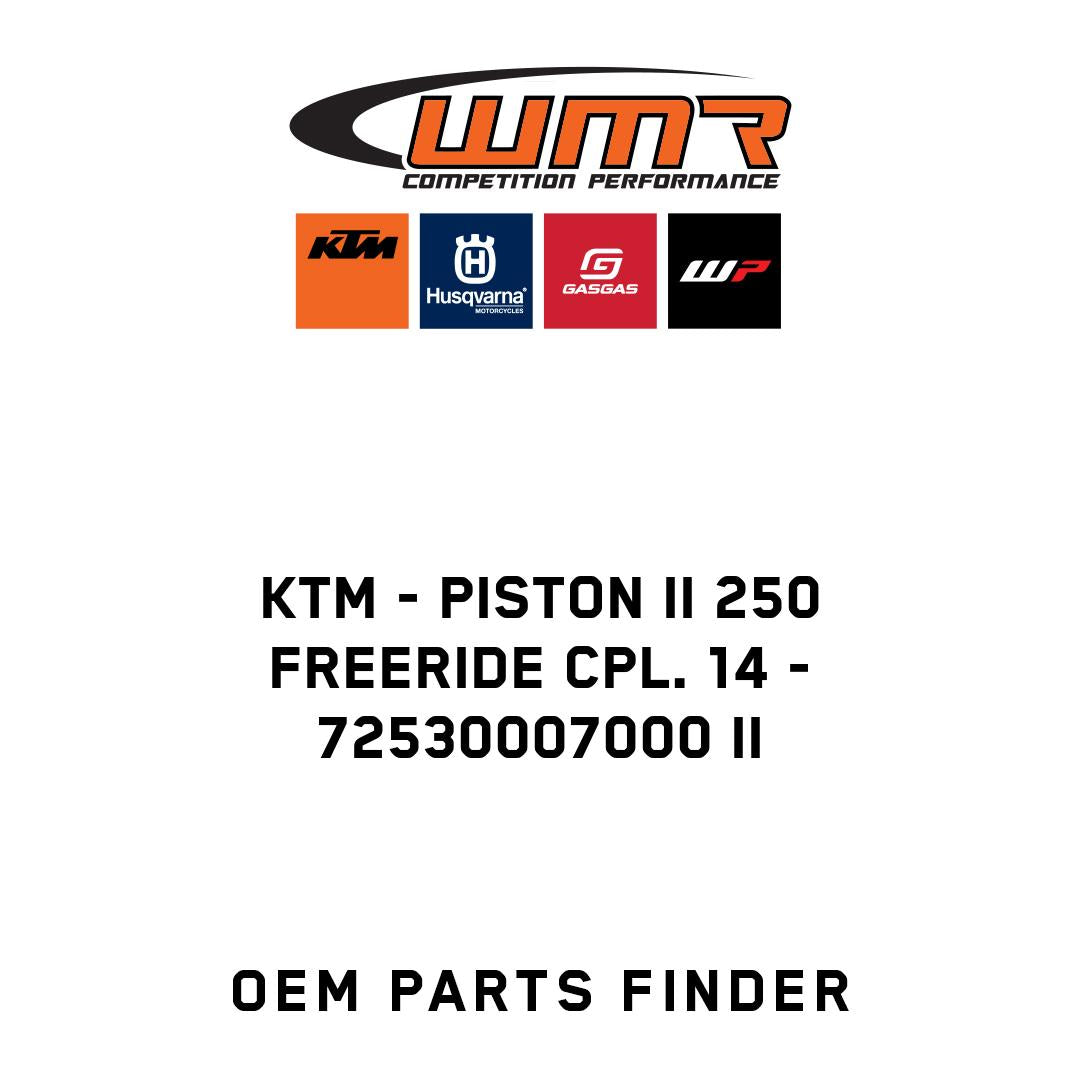 PISTON II 250 FREERIDE CPL. 14