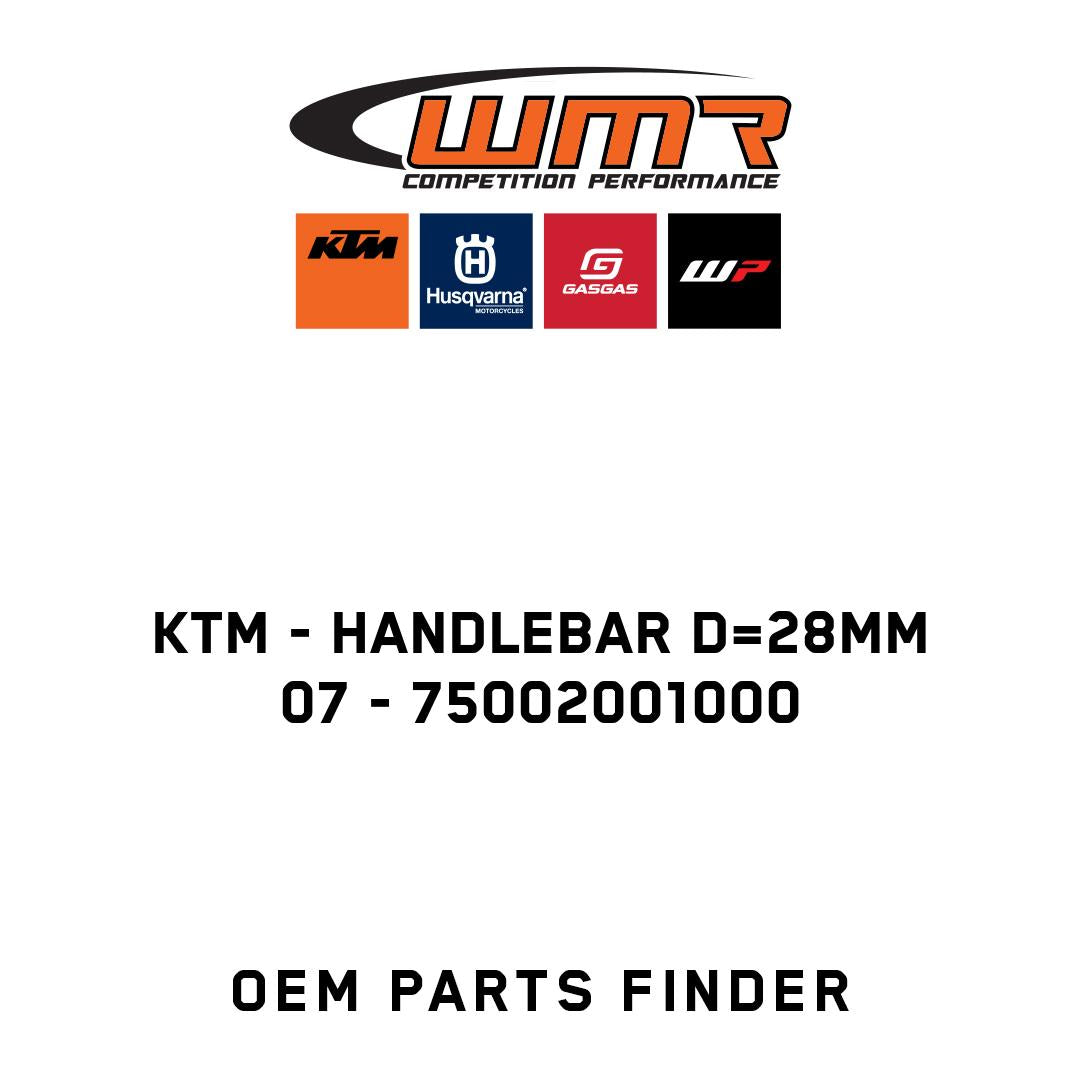 HANDLEBAR D=28MM            07