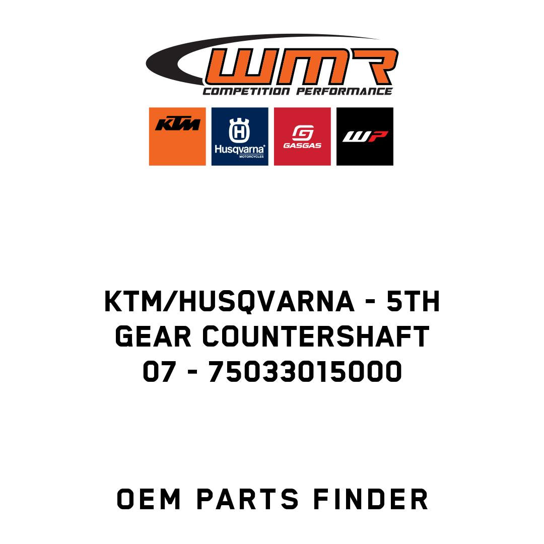 5TH GEAR COUNTERSHAFT       07
