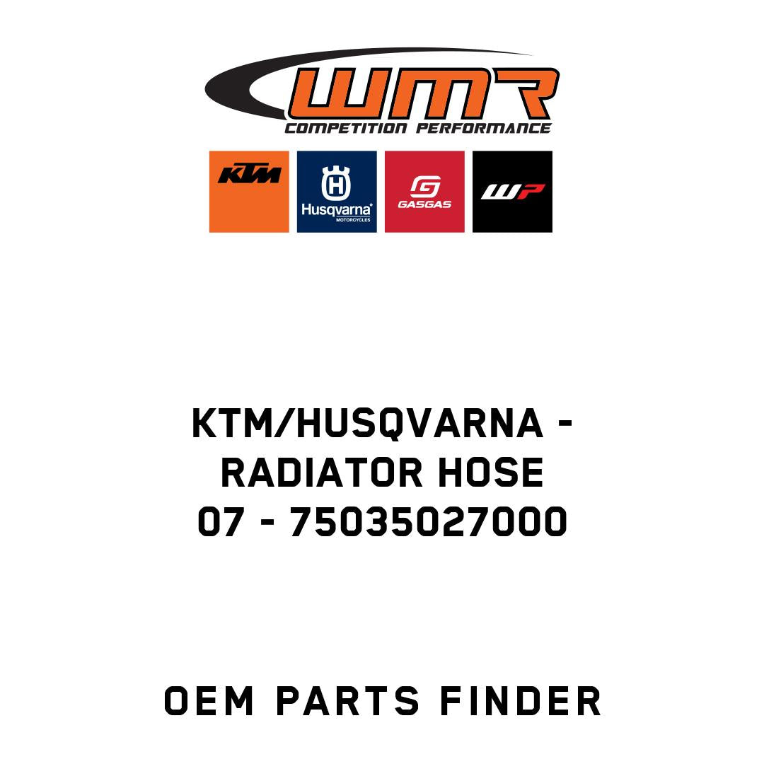 RADIATOR HOSE               07