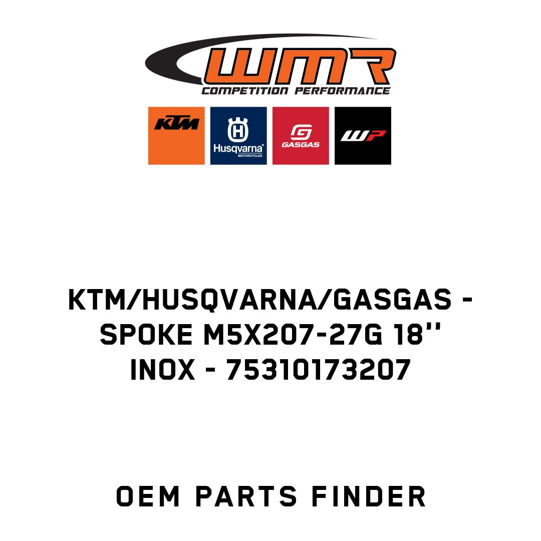 SPOKE M5X207-27G 18'' INOX