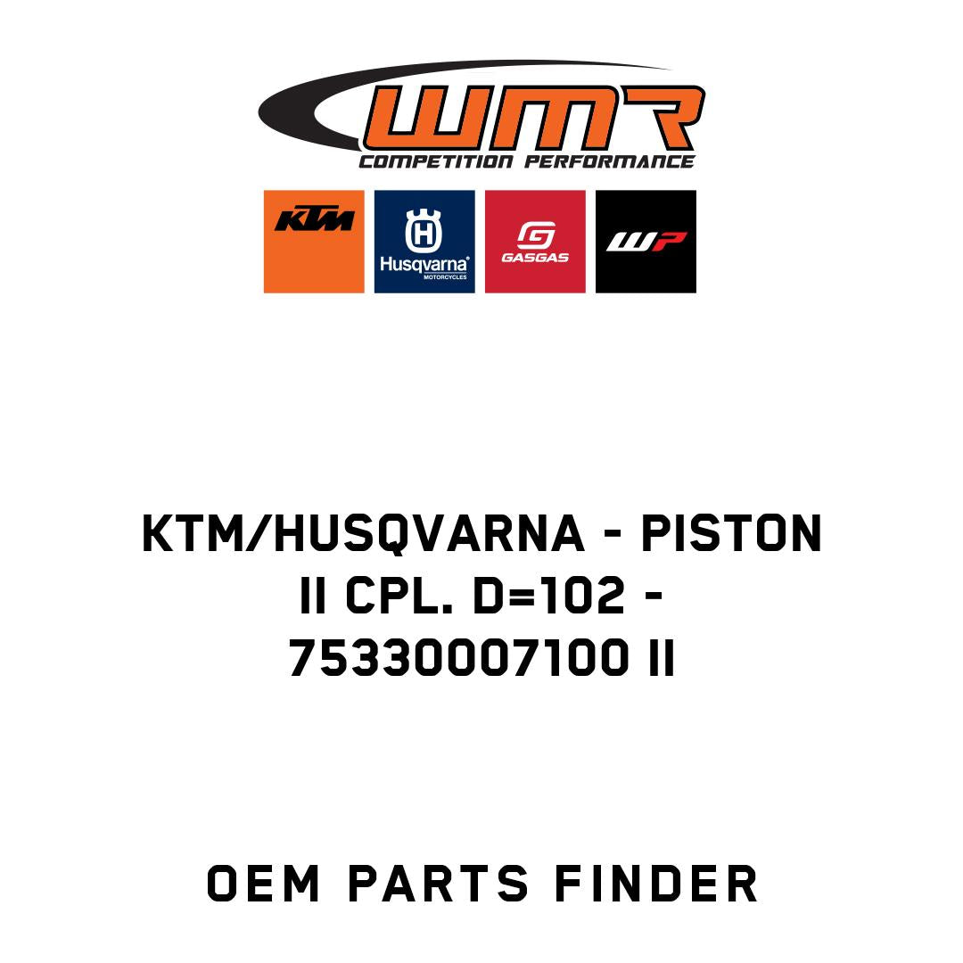 PISTON II CPL. D=102