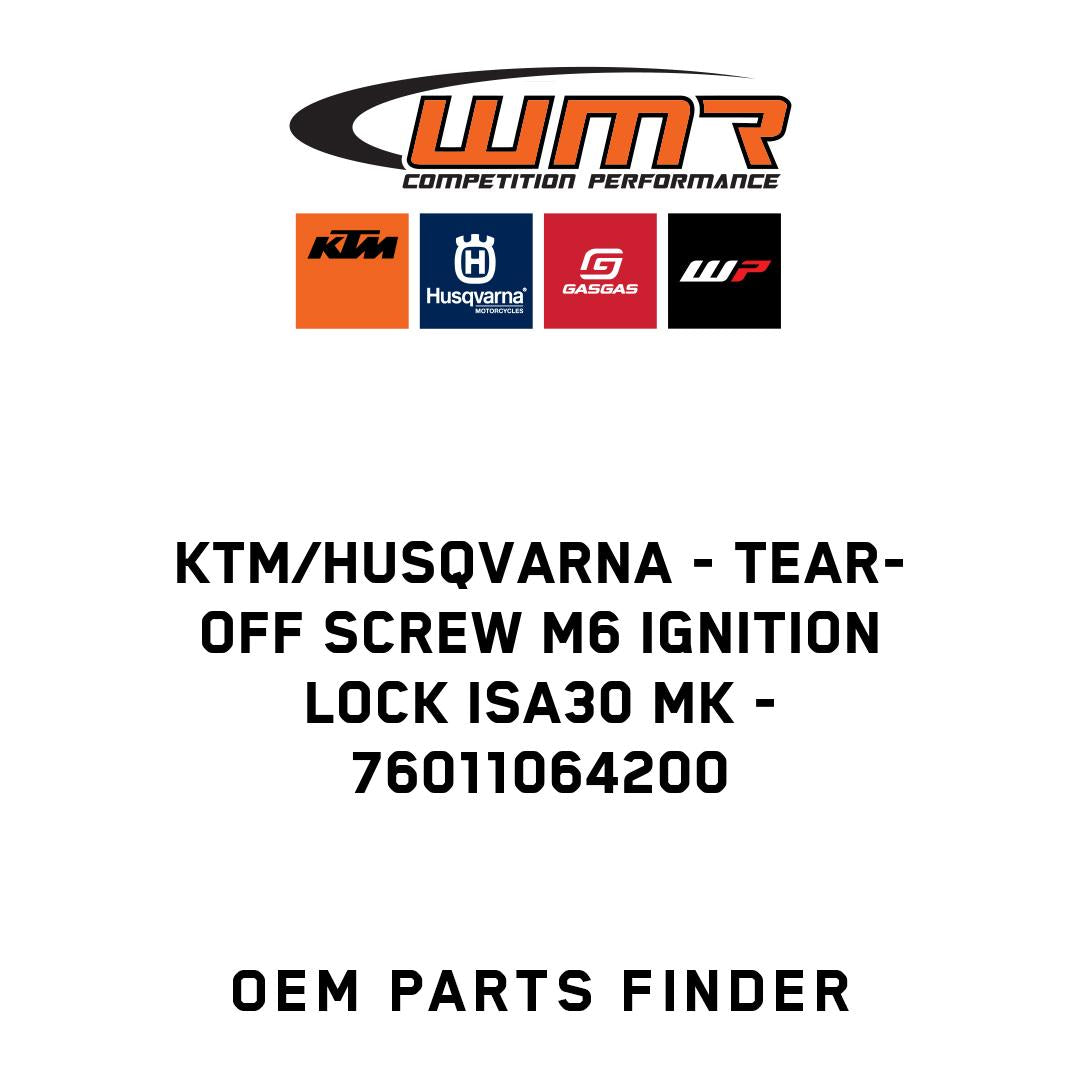 Tear-off screw M6 ignition lock ISA30 MK