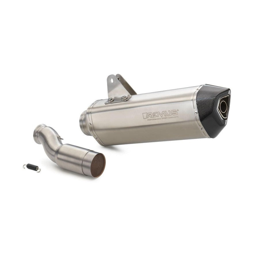 Slip-on Remus silencer
