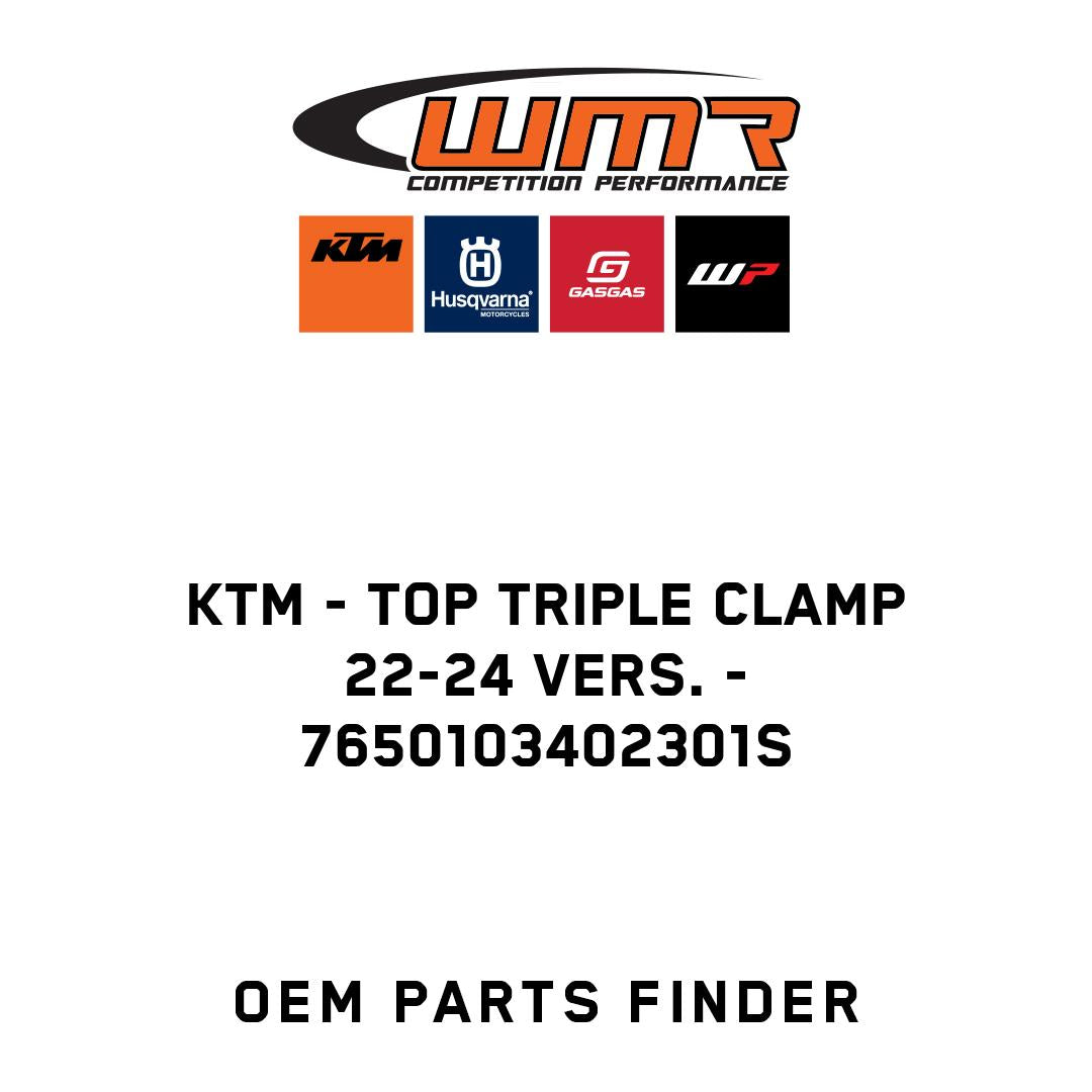 TOP TRIPLE CLAMP  22-24 VERS.