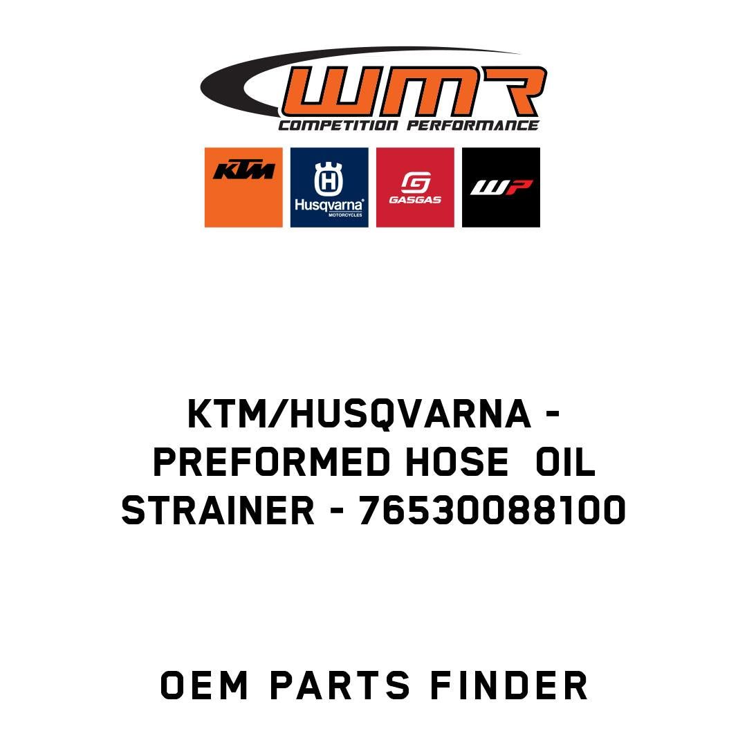 PREFORMED HOSE  OIL STRAINER