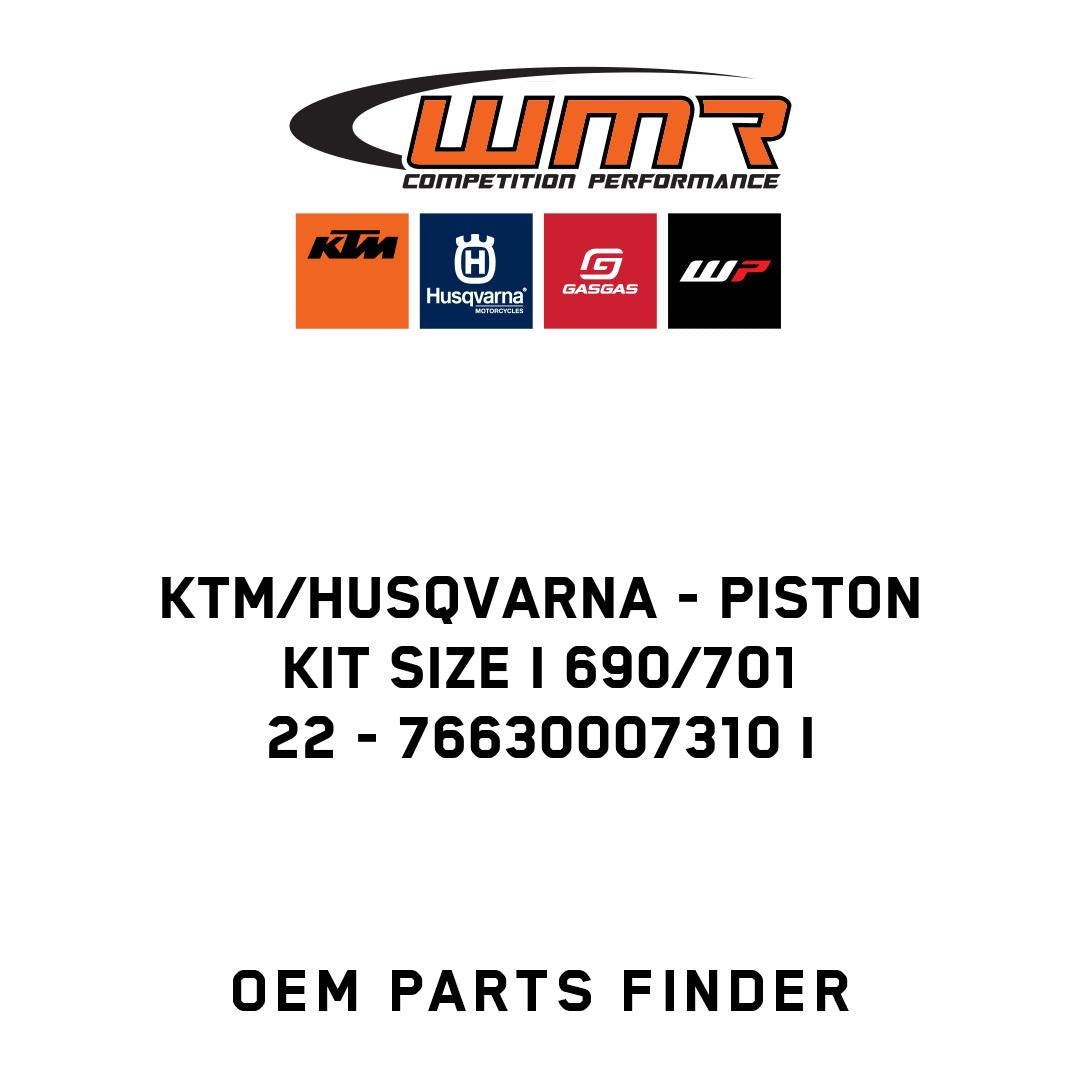 Piston kit size I 690/701    22