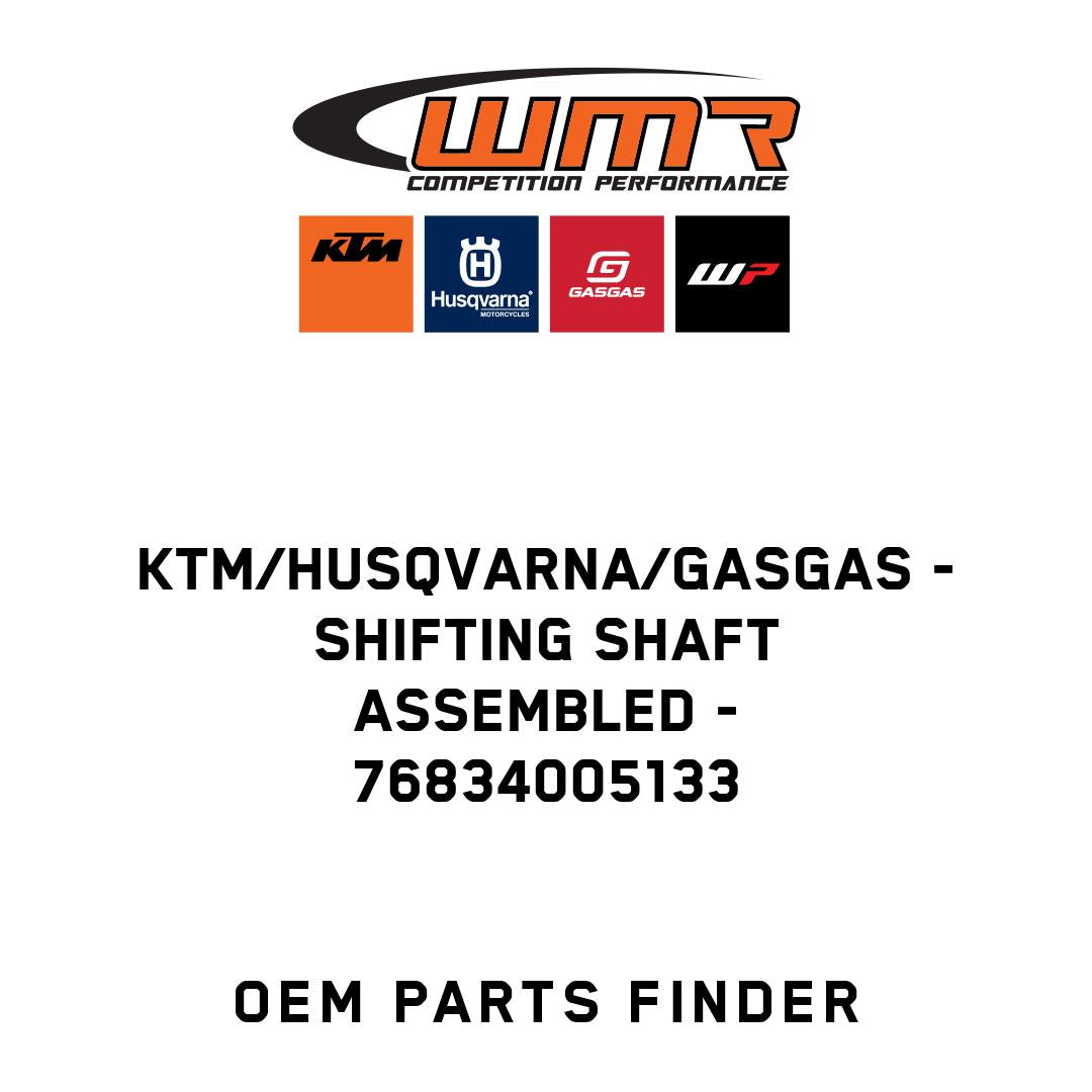 Shifting shaft assembled