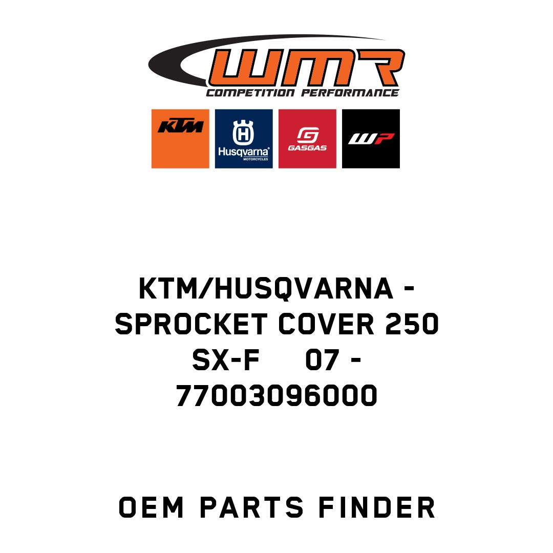 SPROCKET COVER 250 SX-F     07