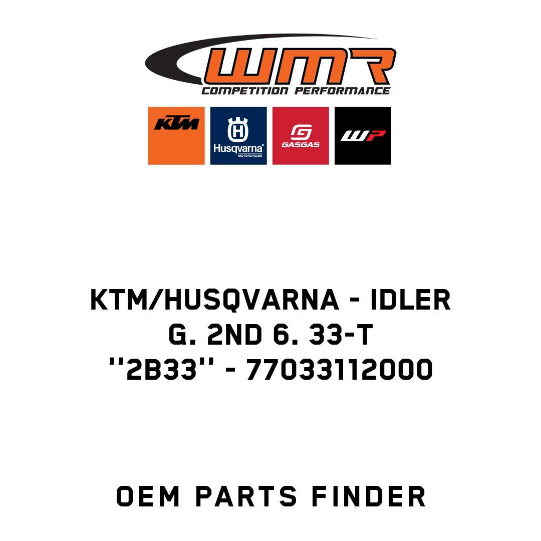 IDLER G. 2ND 6. 33-T ''2B33''