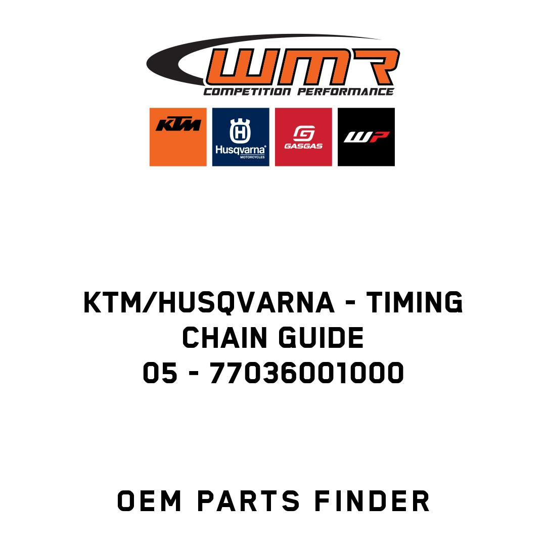 TIMING CHAIN GUIDE          05