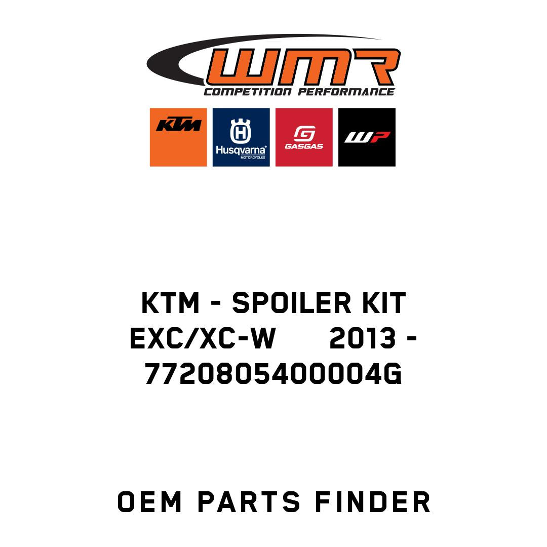 SPOILER KIT EXC/XC-W      2013