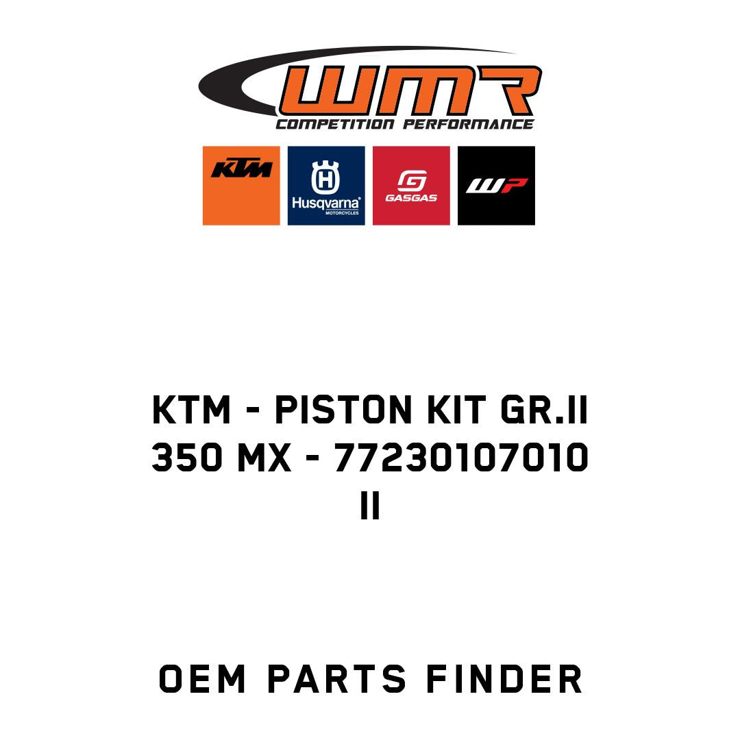 Piston kit Gr.II 350 MX