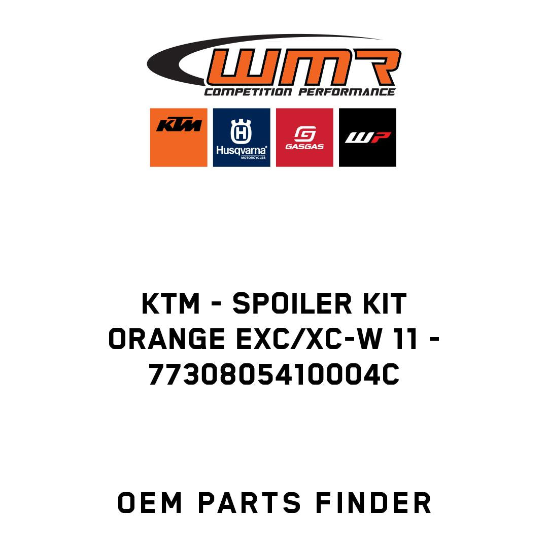 SPOILER KIT ORANGE EXC/XC-W 11